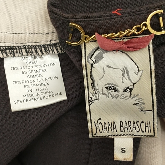 Designer Color Block Bodycon Dress Yoana Baraschi - Picture 8 of 9